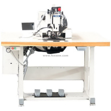 Программируемая сверхпрочная толстая нить автоматическая швейная машина с большим челночным крючком
